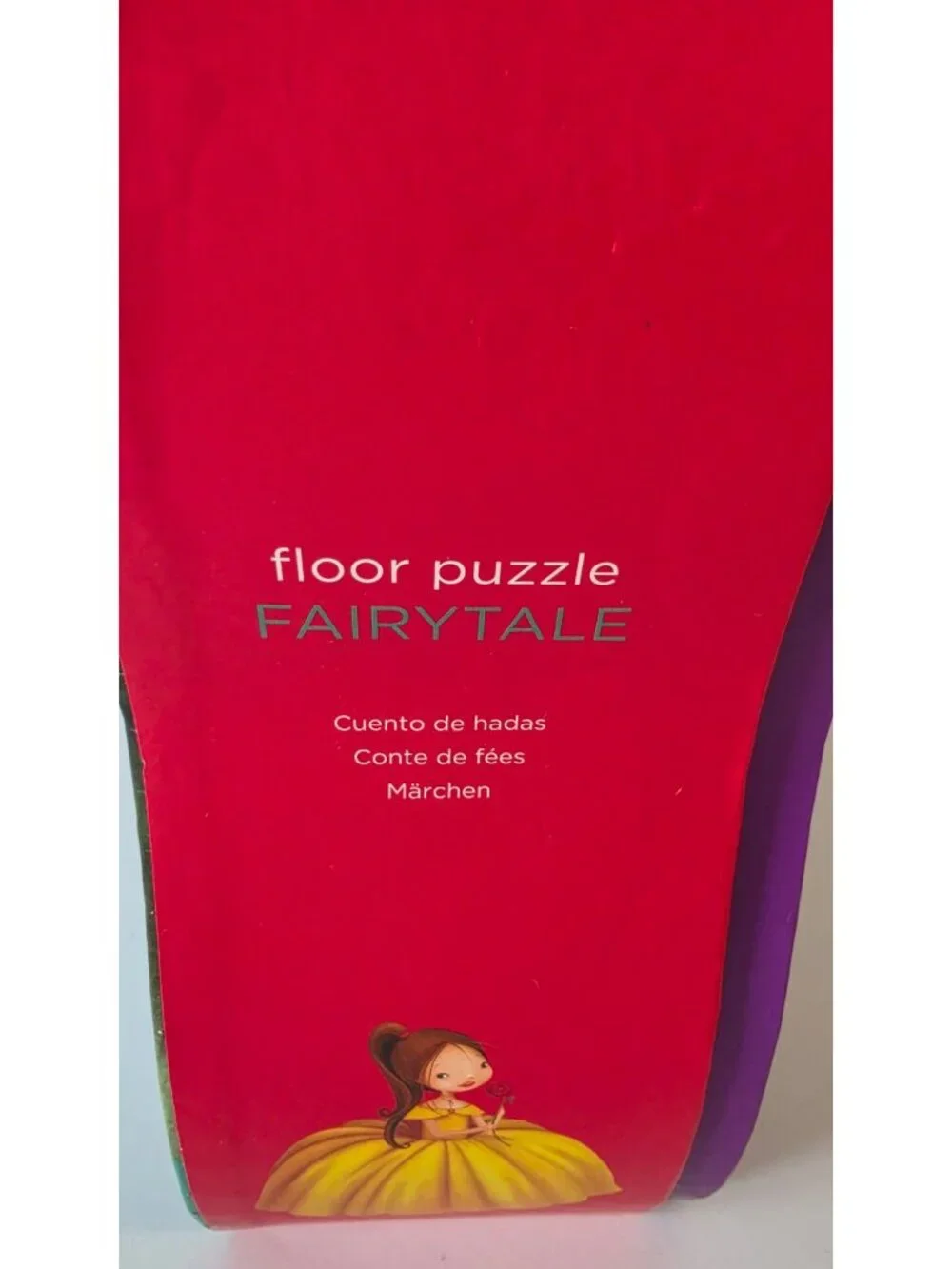 CROCODILE CREEK FAIRYTALE PRINCESS SHAPED FLOOR PUZZLE 36 PIECE JUMBO KIDS TOY